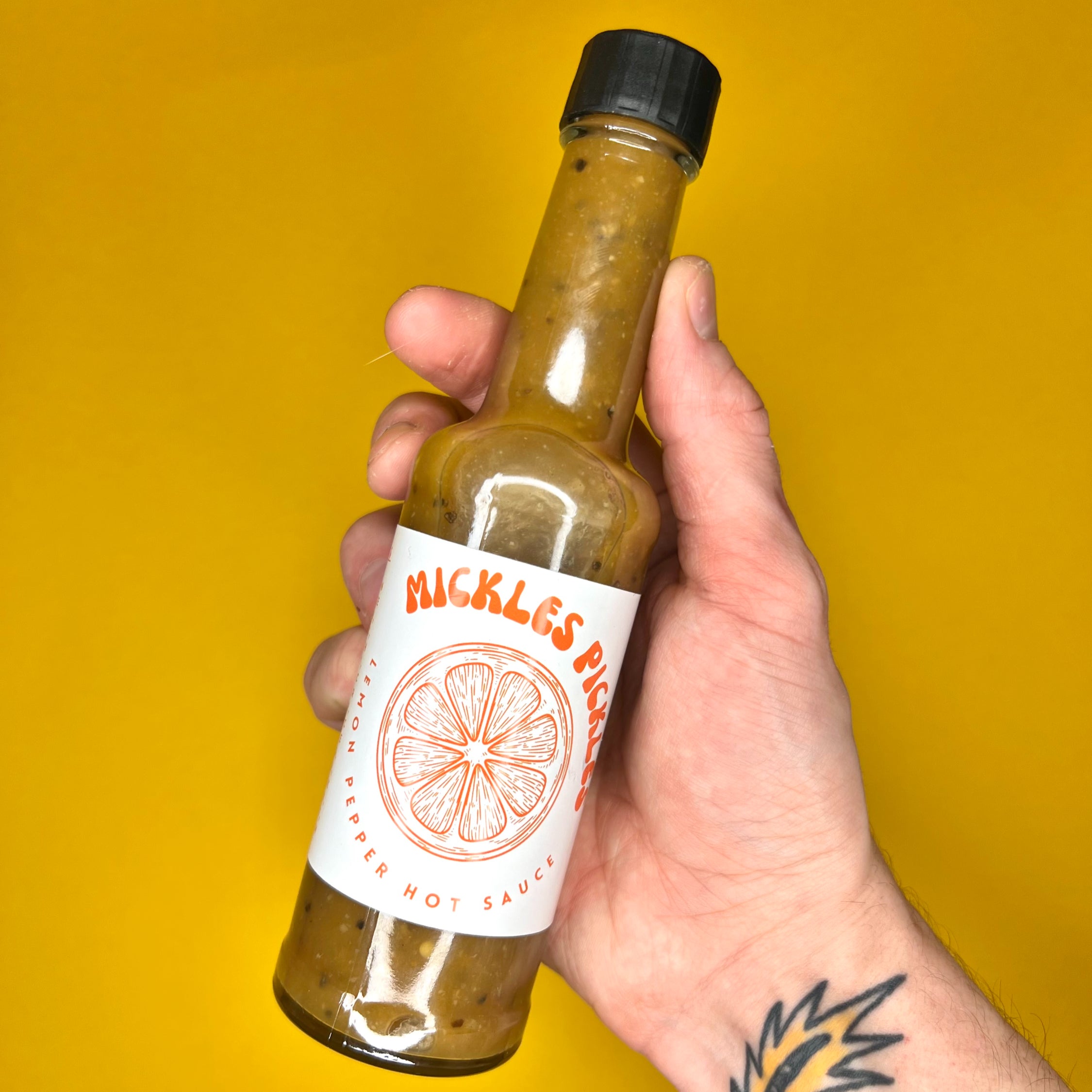 Mickles Pickles Lemon Pepper Hot Sauce image 0