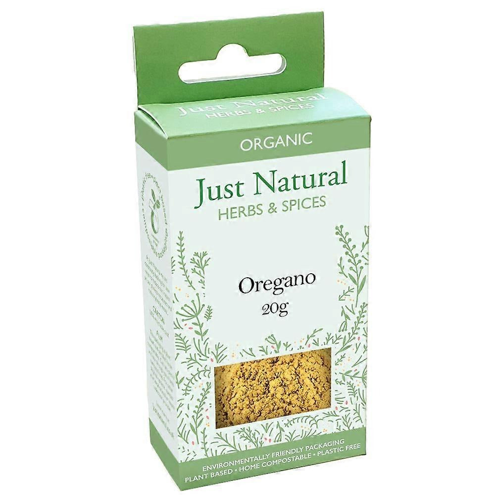 Close-up of Just Natural Oregano
