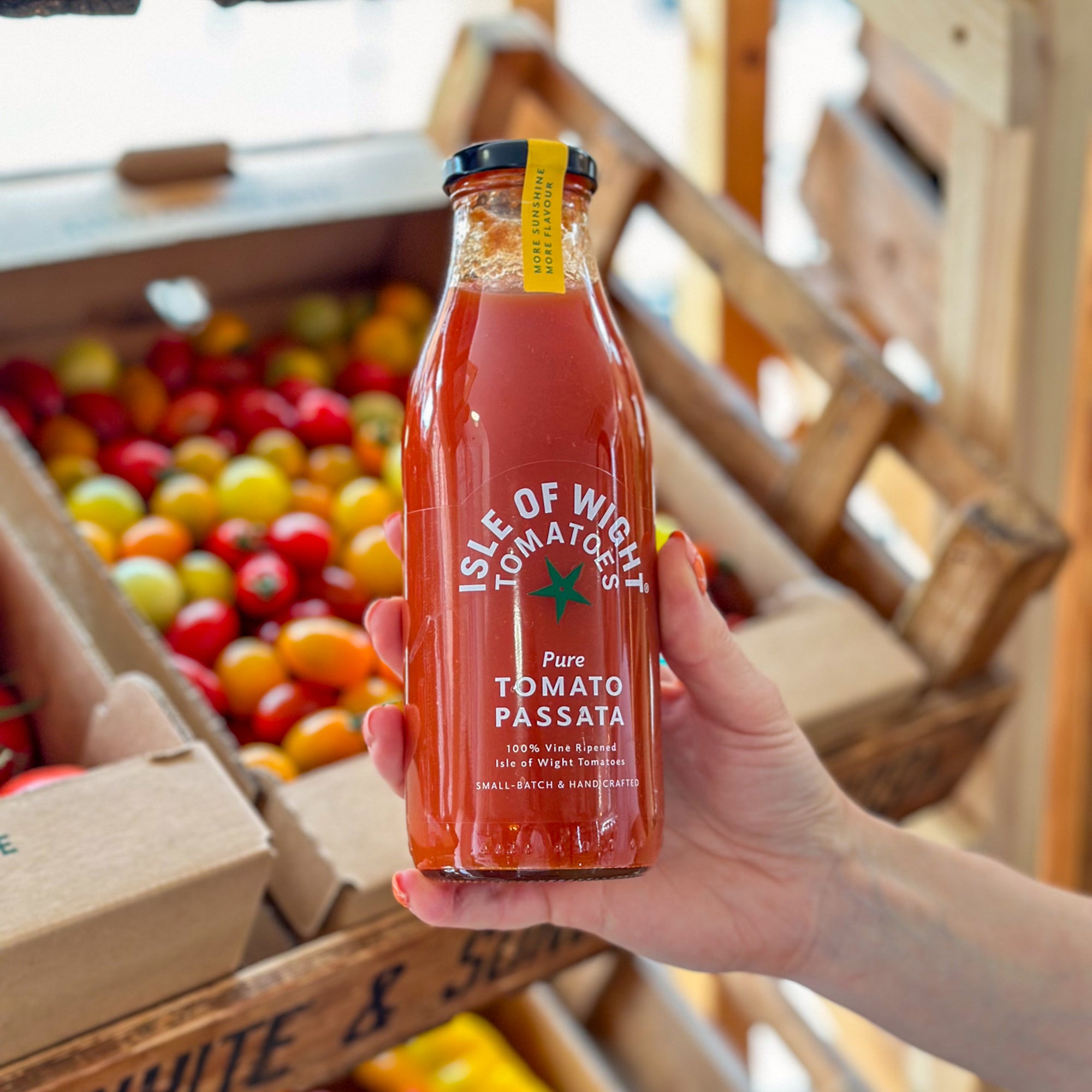 The Tomato Stall Pure Tomato Passata image 1