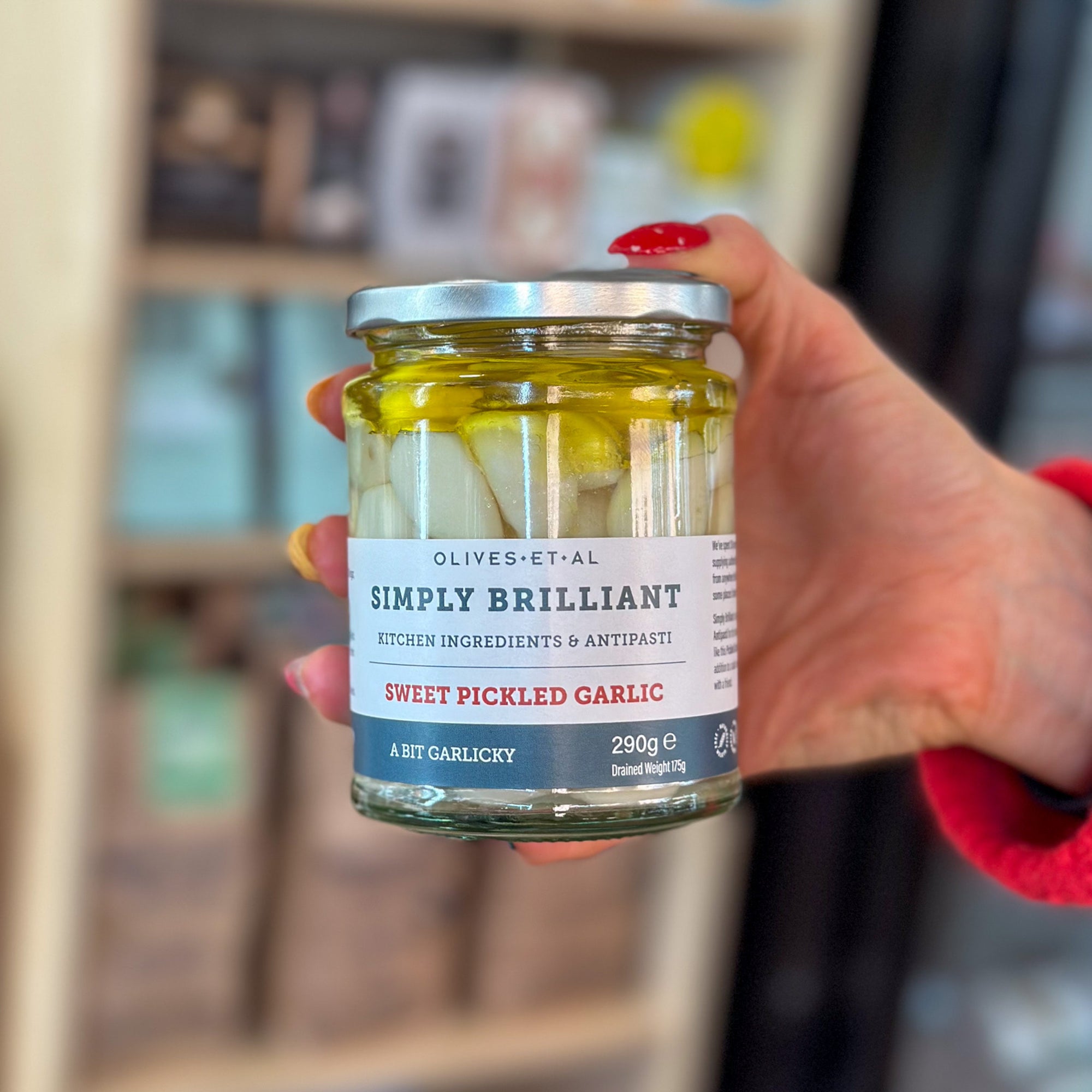 Olives Et Al Sweet Pickled Garlic image 1