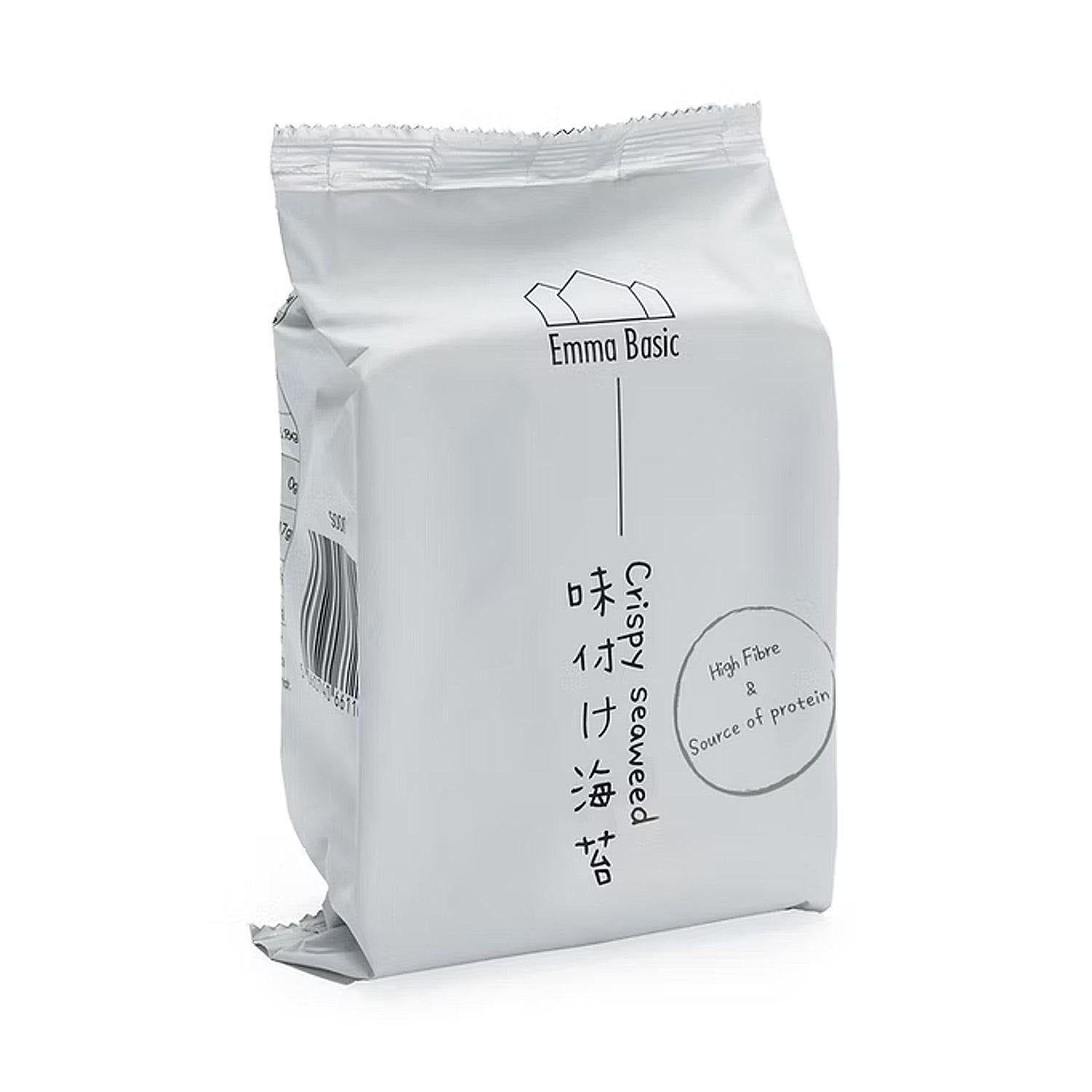 Emma Basic Crisoy seaweed Snack on a white background