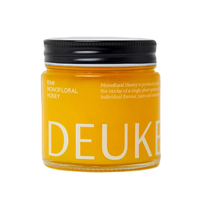 Deukes Honey Raw Monofloral Sunflower Honey