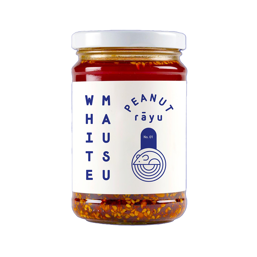 White Mausu Peanut Rayu image 0