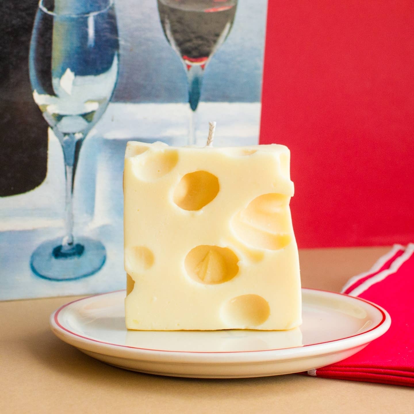 Gruyère Candle