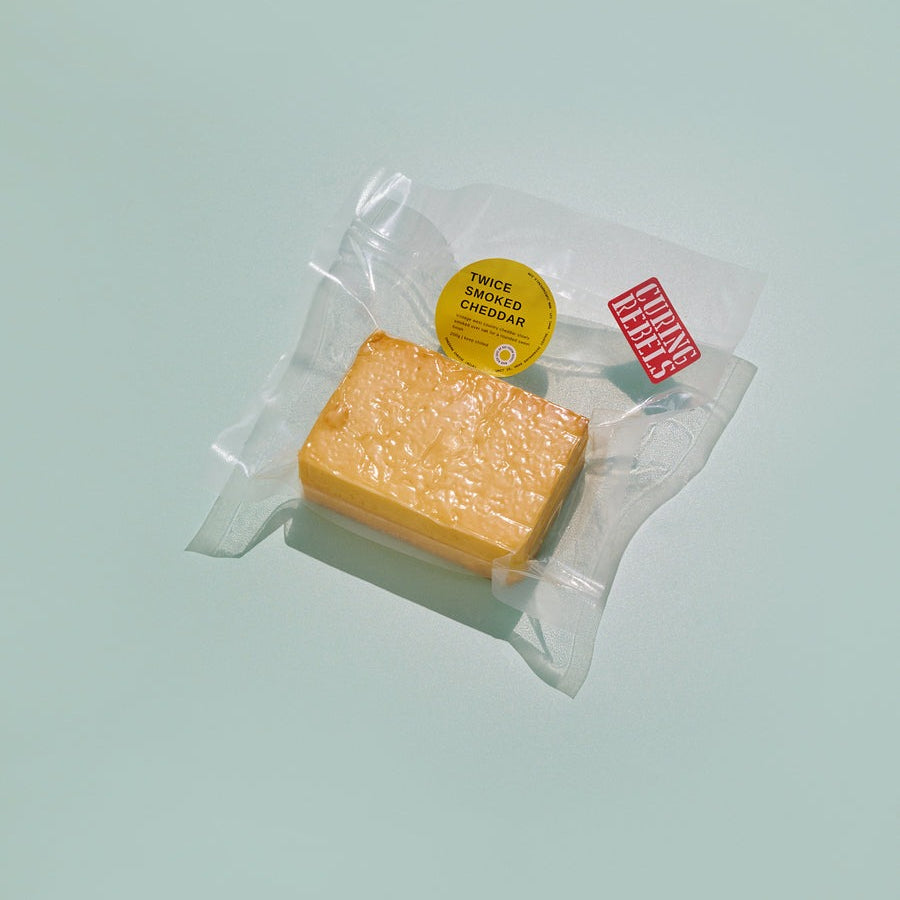 Curing Rebels Twice Smoked West Country Cheddar image 0