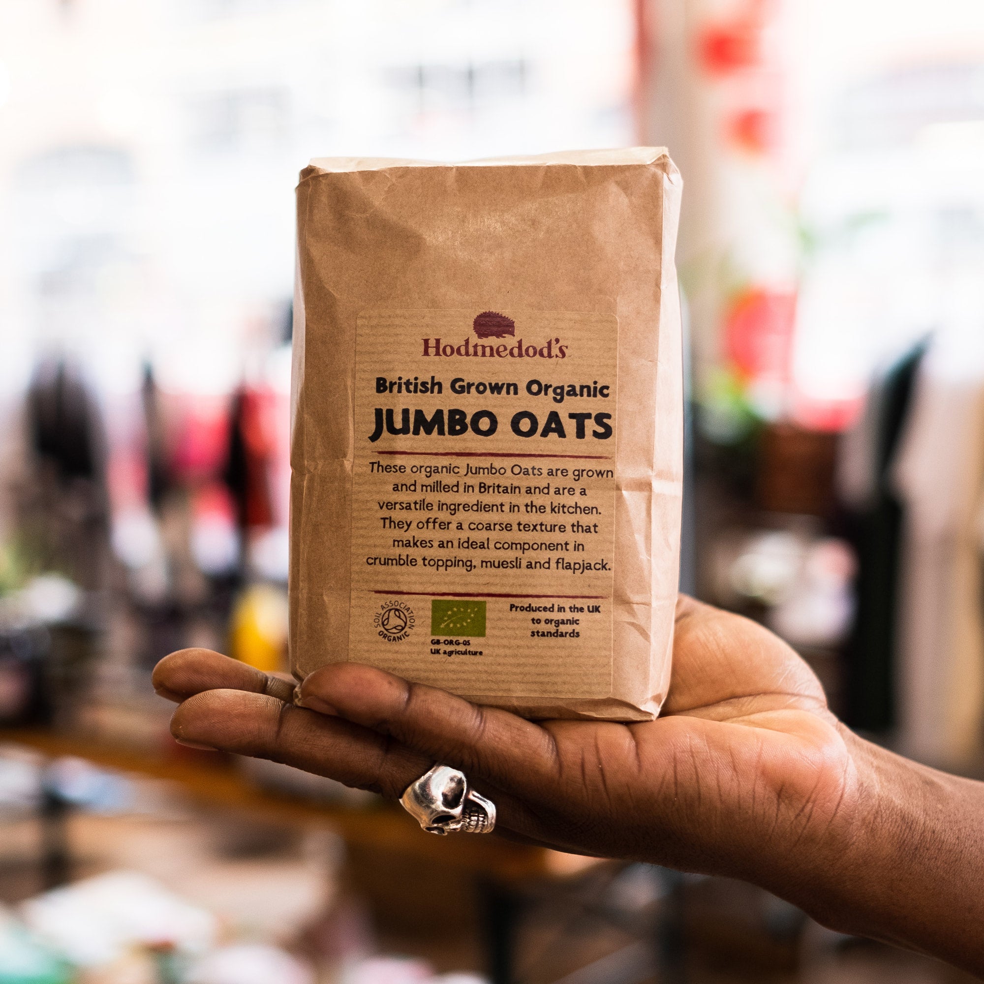 Hodmedod's Organic Jumbo Oats image 0