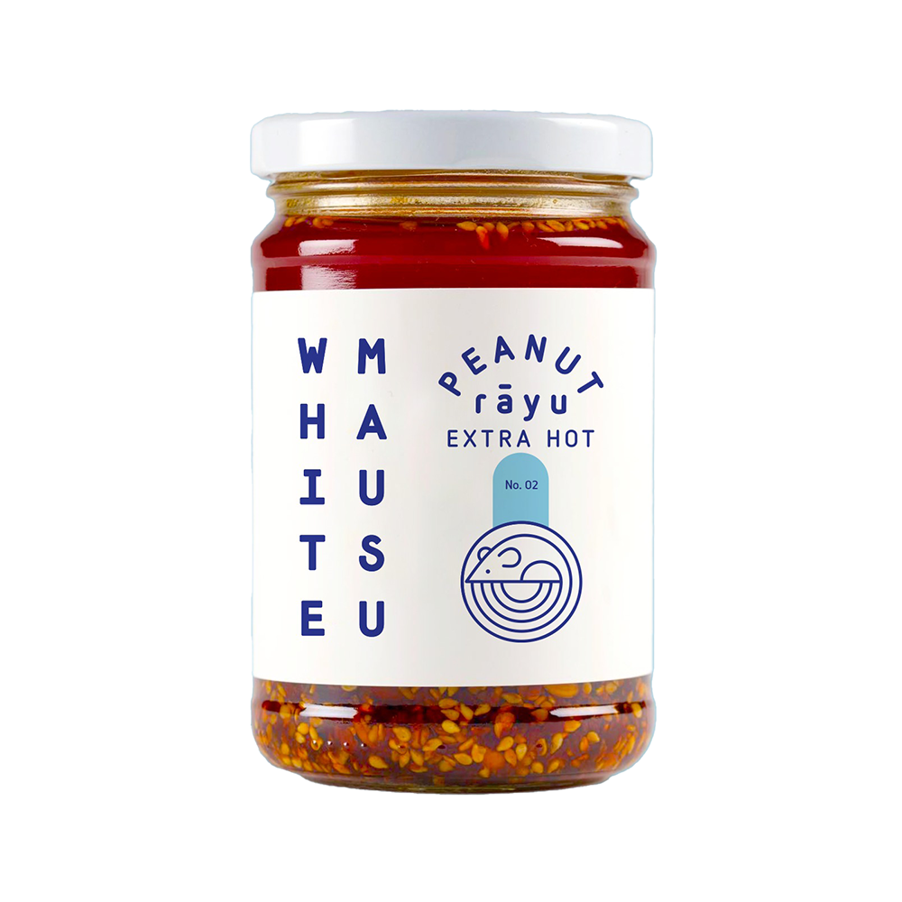 White Mausu Extra Hot Peanut Rayu image 0