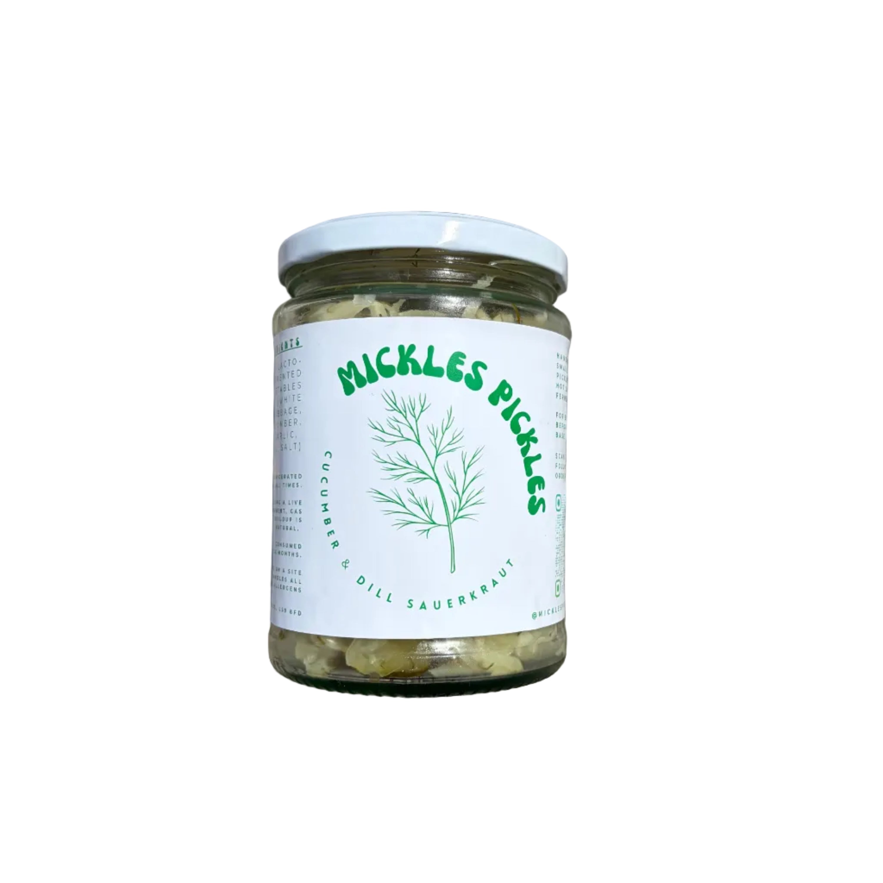 Mickles Pickles Cucumber & Dill Sauerkraut