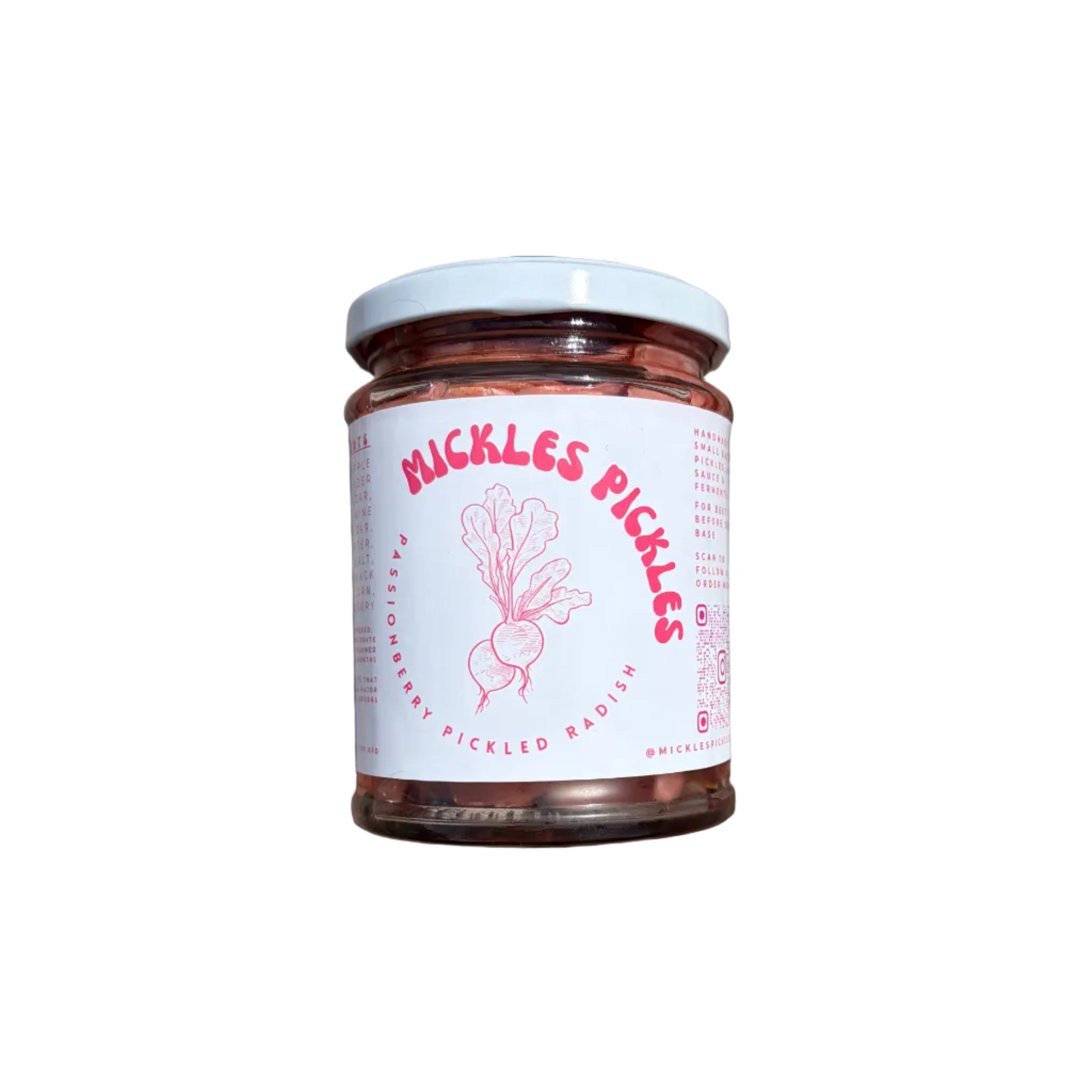 Mickles Pickles Passion Berry Pickled Radish