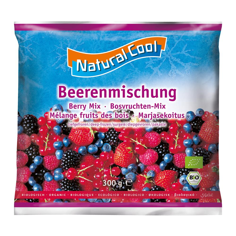 Natural Cool Frozen Organic Berry Mix