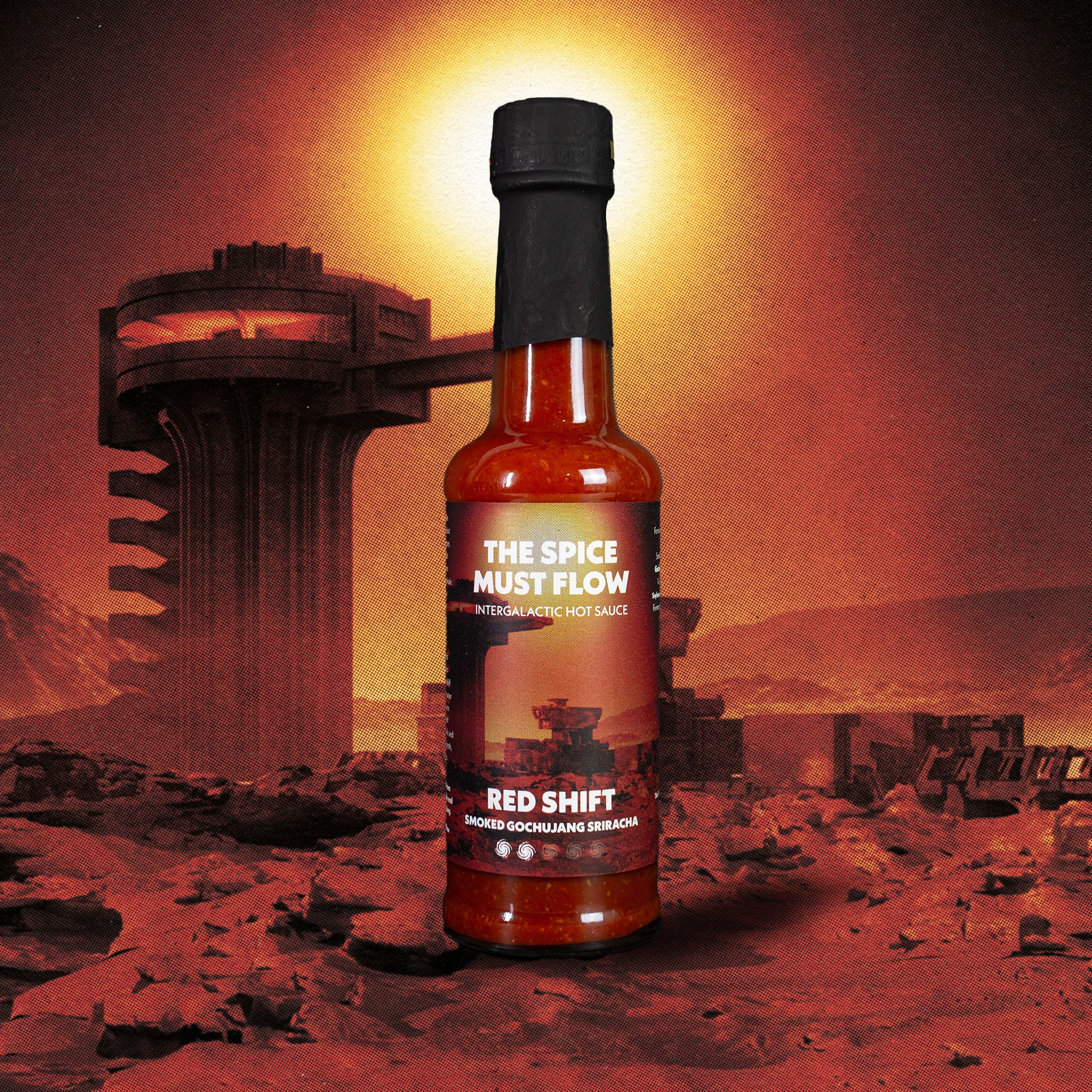 The Spice Must Flow Red Shift Smoked Gochujang Sriracha