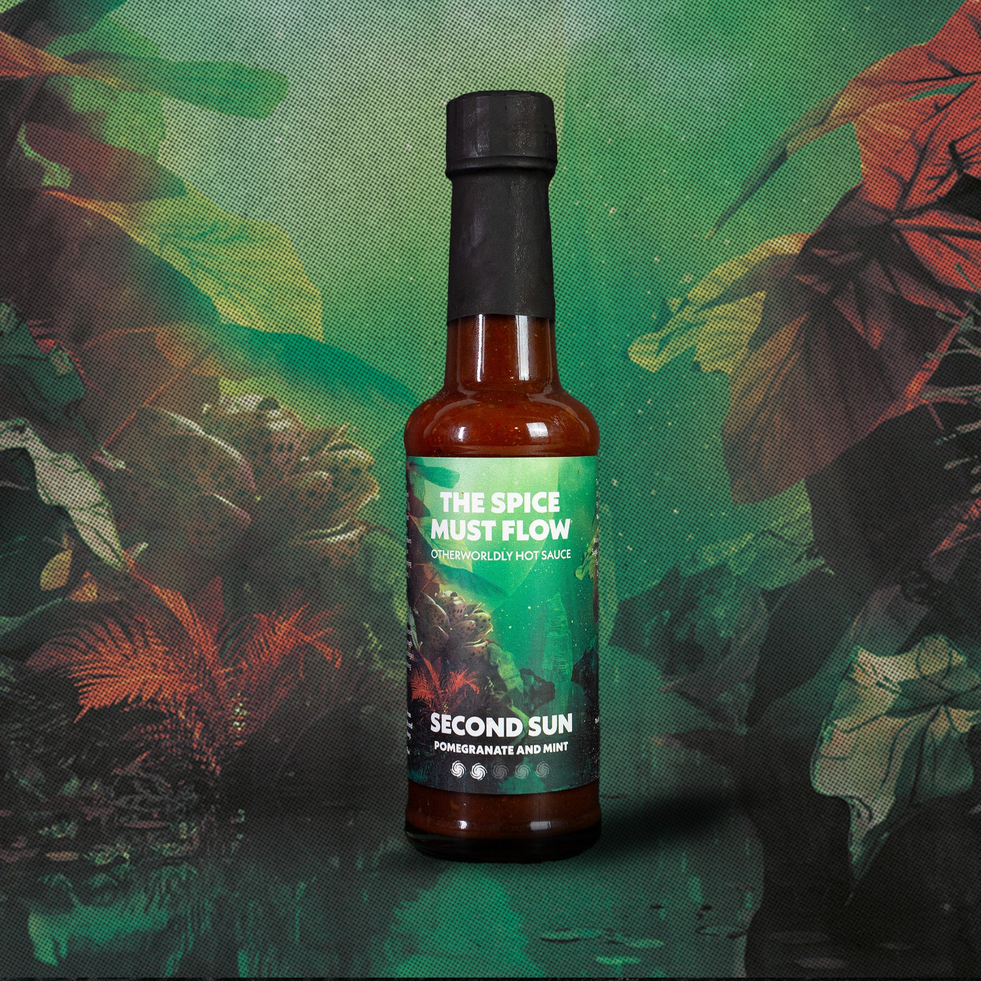 The Spice Must Flow Second Sun Pomegranate and Mint Hot Sauce