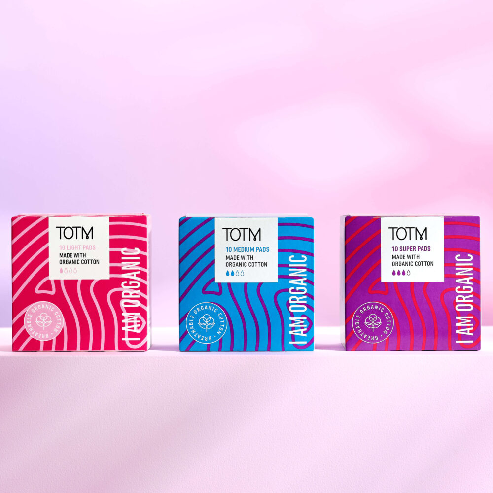 TOTM Organic Cotton Pads