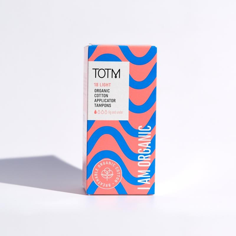 TOTM Organic Applicator Tampons
