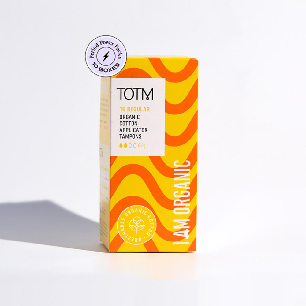 TOTM Organic Applicator Tampons