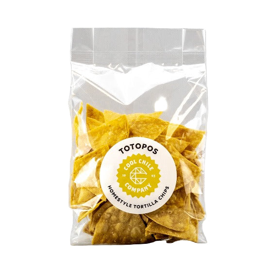 Close-up of Totopos Corn Chips
