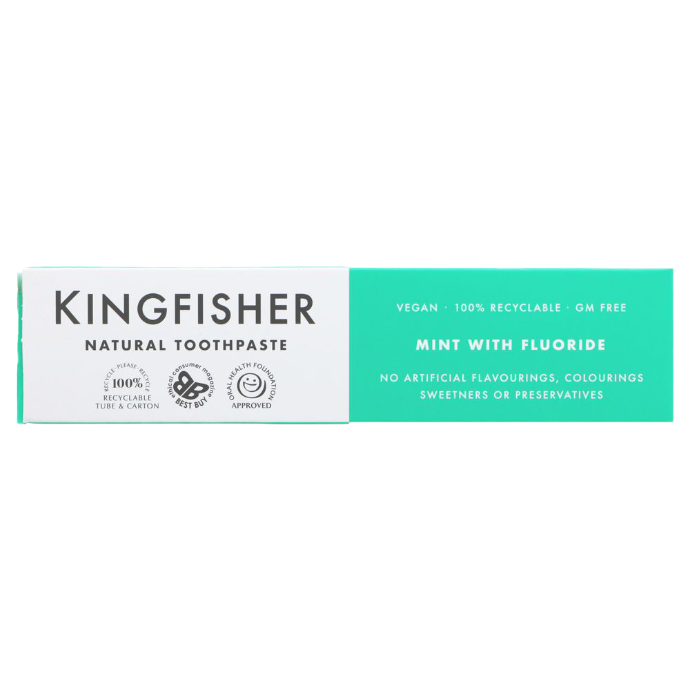 Kingfisher Natural Mint Toothpaste with Fluoride image 0