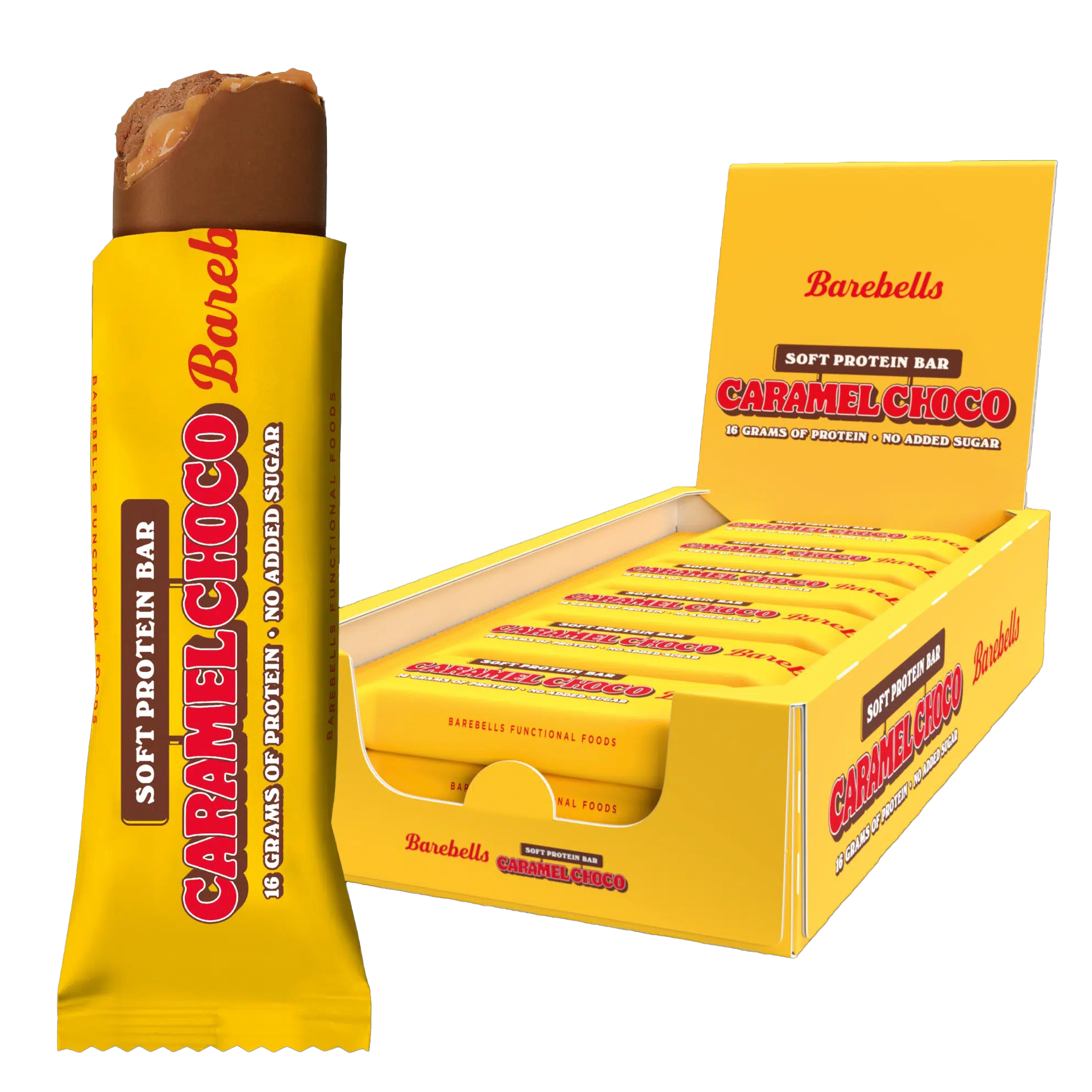 Barebells  Soft Protein Bar Caramel Choco image 0