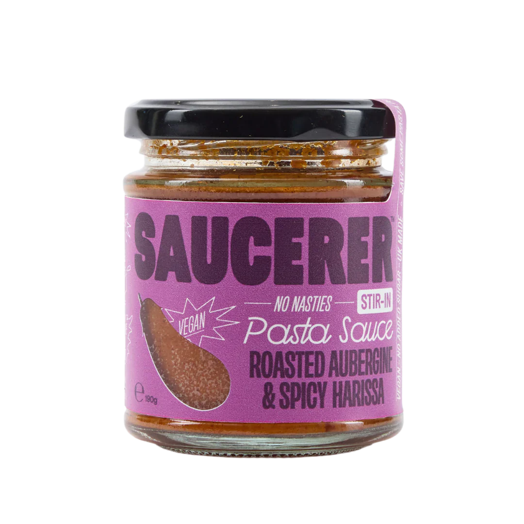 The Saucerer Roasted Aubergine & Harissa Sauce image 0