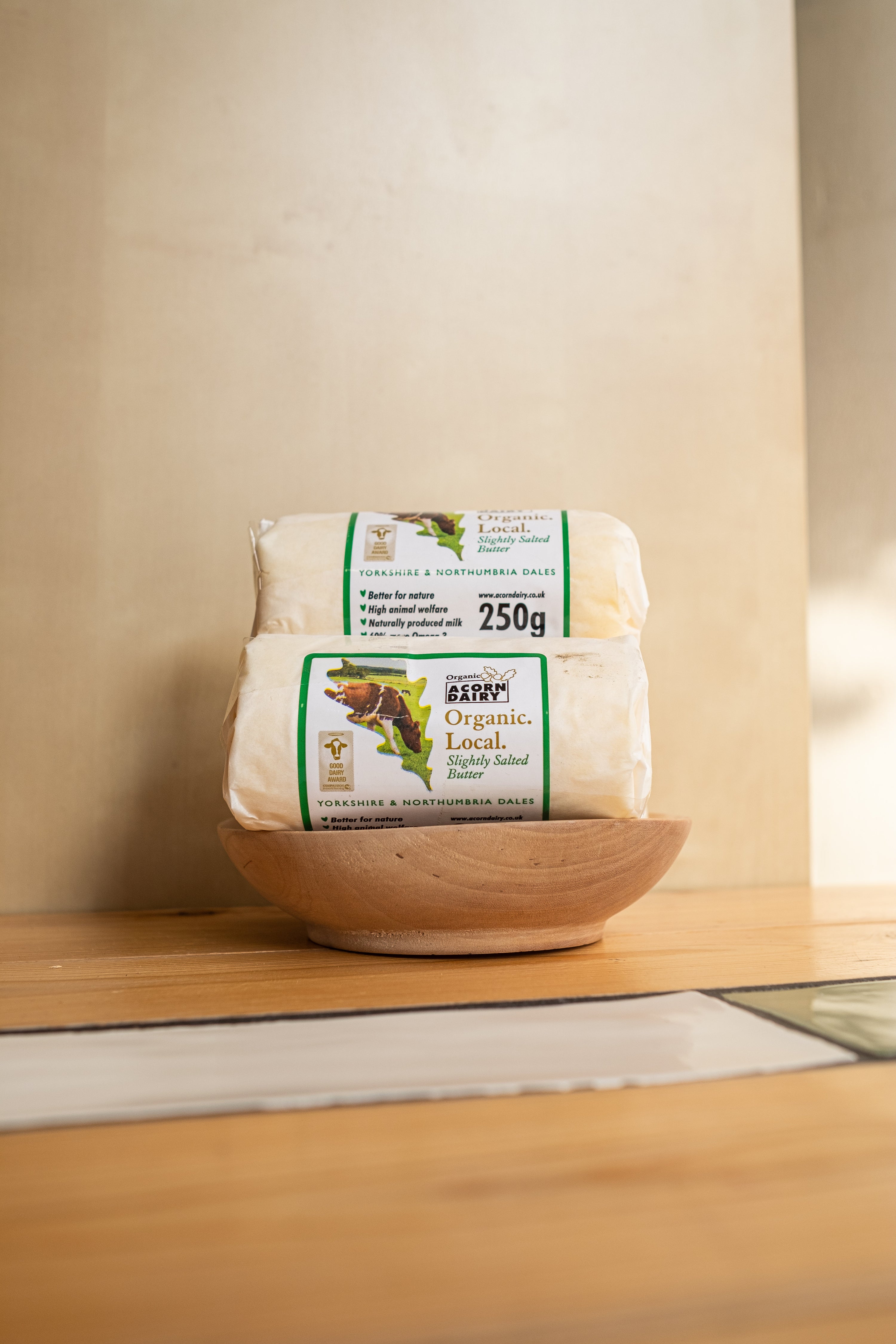 Acorn Dairy Organic Salted Butter image 0