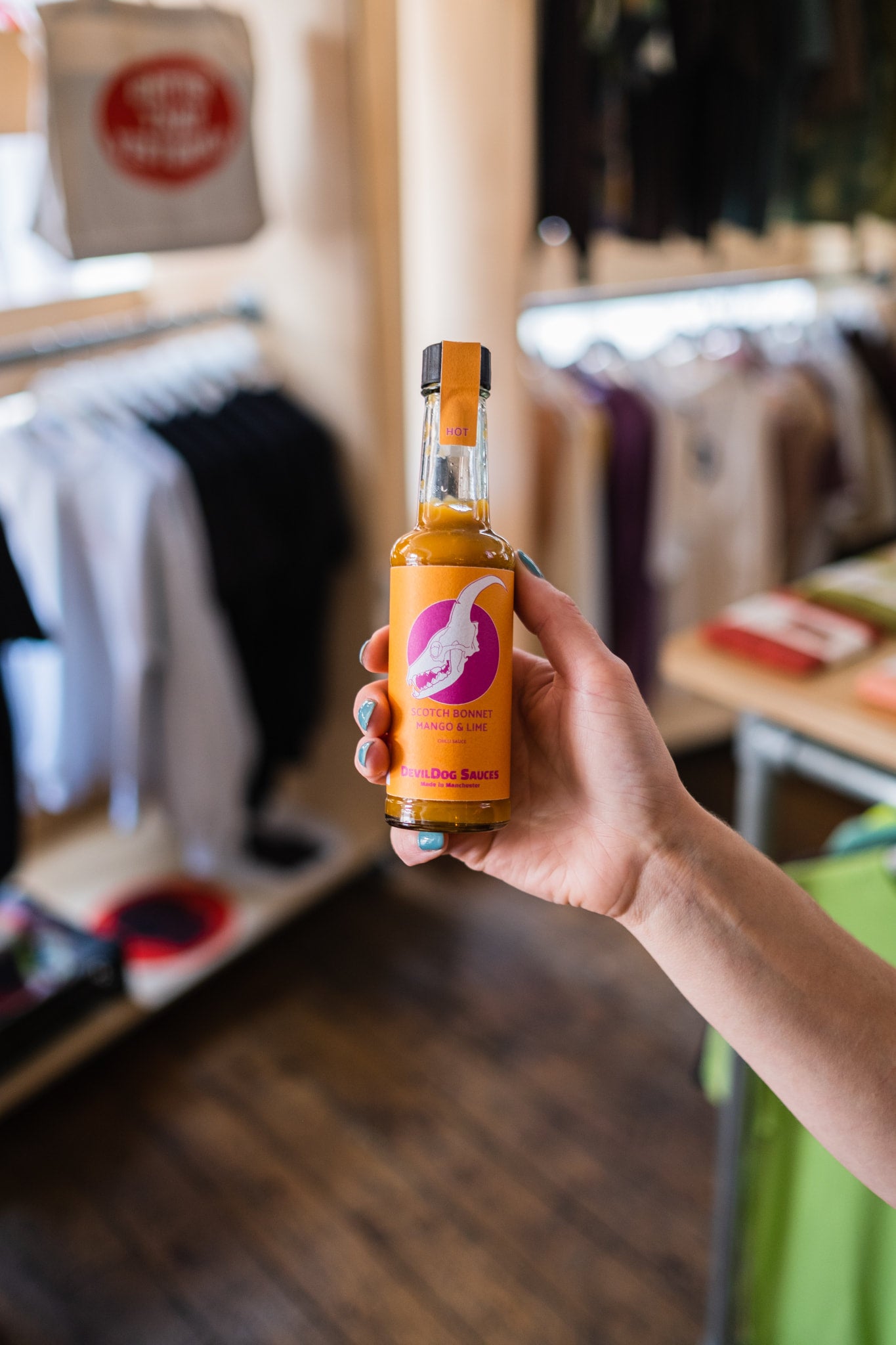 DevilDogs Scotch Bonnet Mango &amp; Lime Chilli Sauce image 1