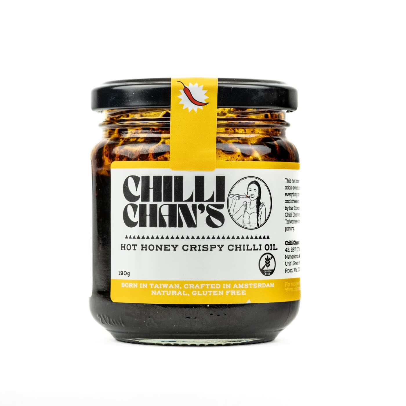 Chilli Chans Hot Honey Crispy Chilli Oil image 0