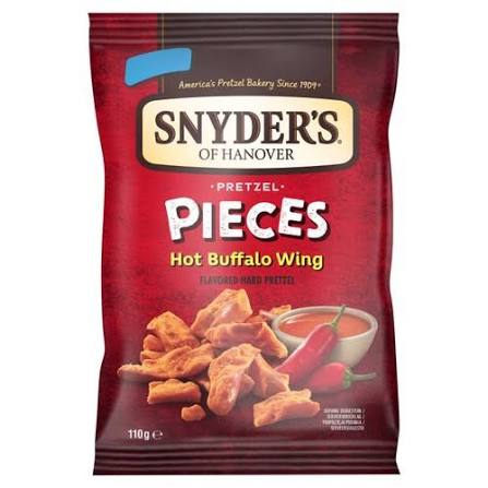 Snyder's Pretzel Pieces Hot Buffalo Wings