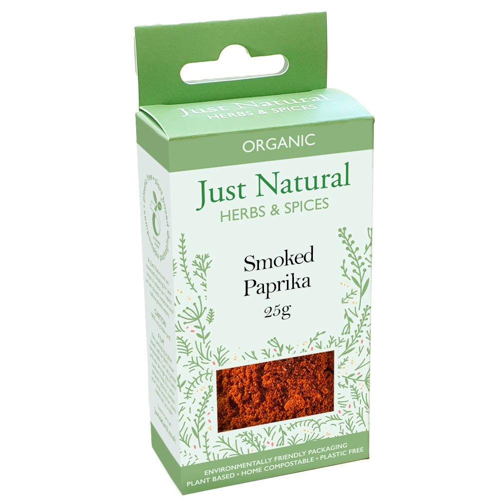 Close-up of Just Natural Smoked Paprika