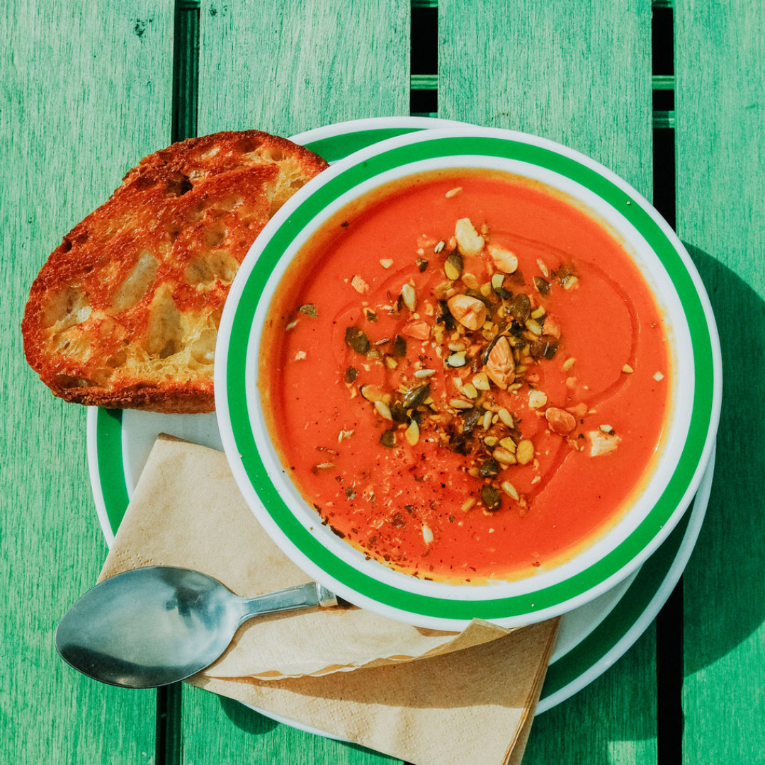 Tomato Soup & Cheese Toatie