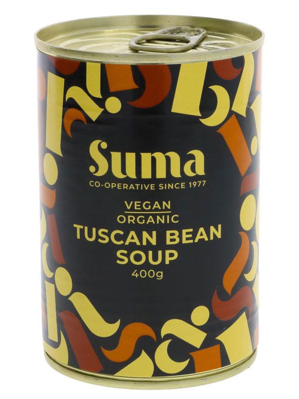 Close-up of Tuscan Bean Soup